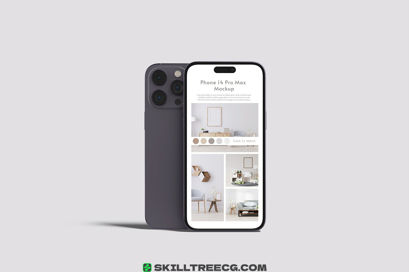 图片[2]-Smartphone 14 Pro Max Mockup（585314）-技能树